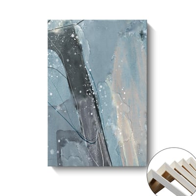 輕奢灰藍色調抽象 6款9