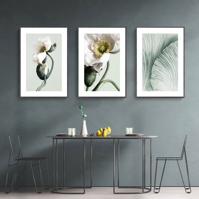 現代簡約北歐 清新植物花卉 5款1