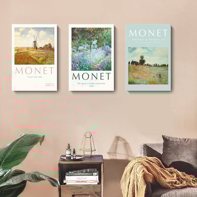 歐式油畫花卉 莫蘭迪色系 七款4