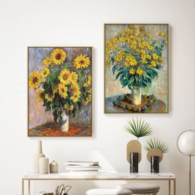 莫奈向日葵油 2款2