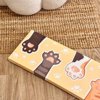 漫德原創-貓系列｜五色貓療癒手手 台灣在地繪師6