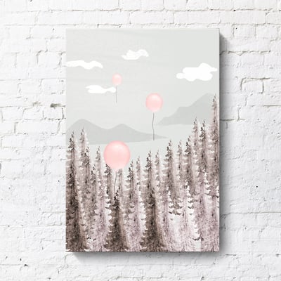 手繪繽紛風景色塊系列 三款7