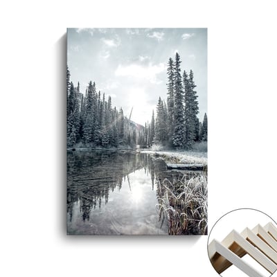 簡約雪景冰山冰湖 六款4