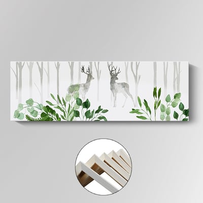 簡約雙麋鹿清新臥室床頭 2款3