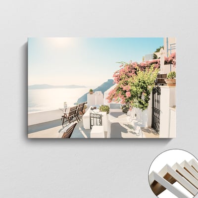 清新藝術海洋沙灘 愛琴海建築 7款12