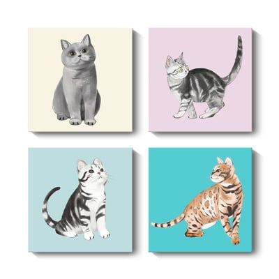 手繪貓咪系列 17種2