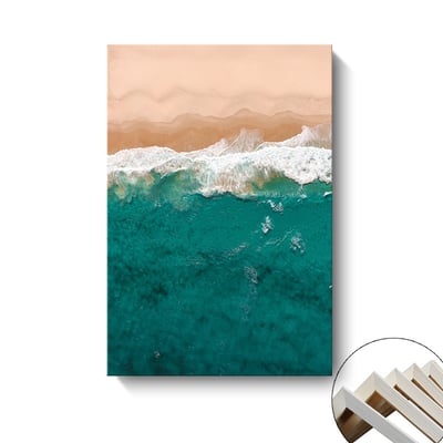 北歐大海沙灘海浪風景 2款3