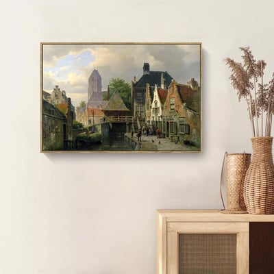 橫式｜ 歐式復古小鎮風景3