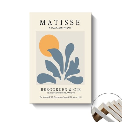 現代簡約 北歐五官抽象掛畫 五款8