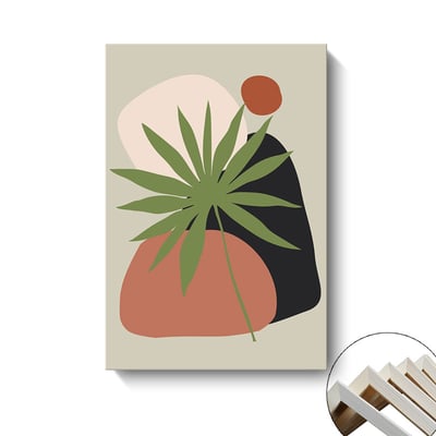 色塊 植物 現代簡約北歐莫蘭迪 八款12