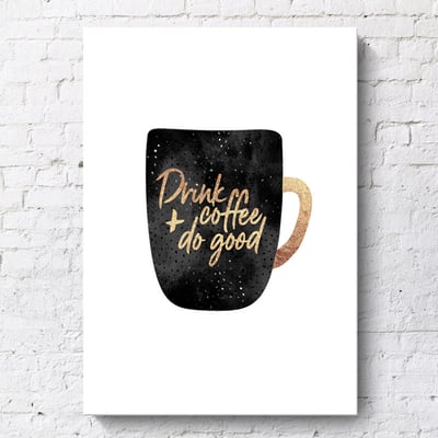 手繪風格咖啡杯   6款9