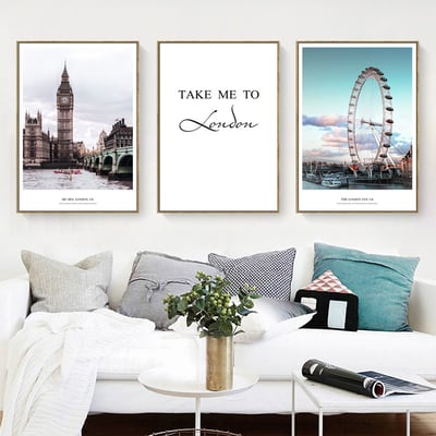 歐州風景系列 英倫風 英國 摩天輪 大笨鐘 五款2