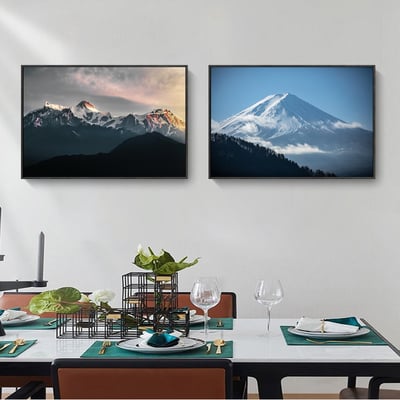 橫式｜北歐山峰山脈系列2