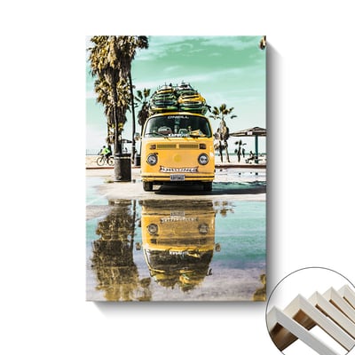 旅行沙灘棕櫚樹衝浪板巴士風格 8款3