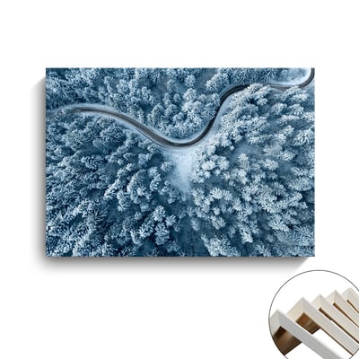 橫式｜簡約雪景冰山冰湖 三款3