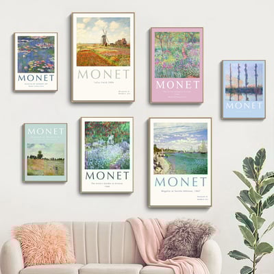 歐式油畫花卉 莫蘭迪色系 七款1