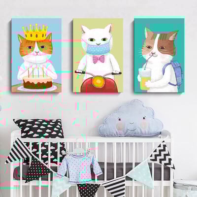 手繪風格 貓咪系列 五款5