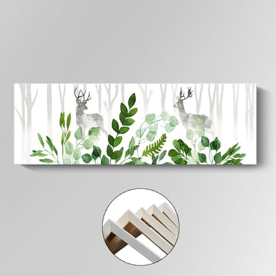 簡約雙麋鹿清新臥室床頭 2款4