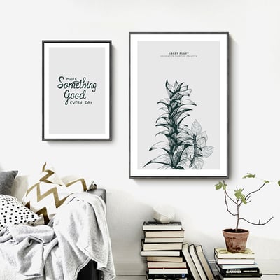 北歐簡約單色系 葉片 三款3