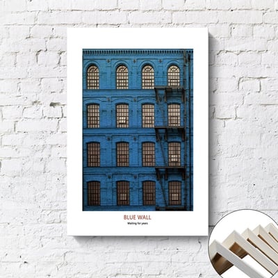 北歐風格彩色牆壁建築窗戶 四款9