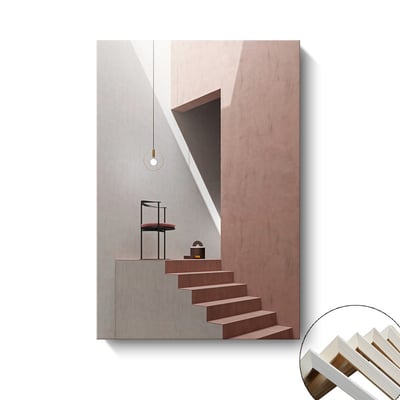 簡約北歐莫蘭迪色 復古立體建築 6款7