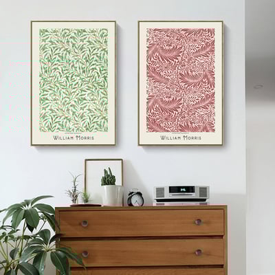 莫里斯復古文藝花卉 4款2