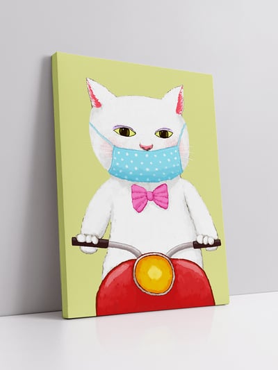 手繪風格 貓咪系列 五款6