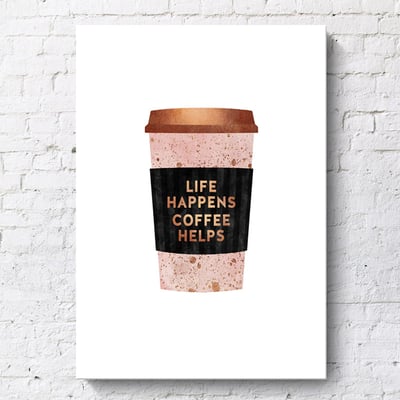 手繪風格咖啡杯   6款10