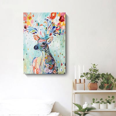 熱銷款 暖色系柔和繽紛鹿2