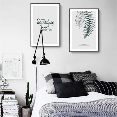 北歐簡約單色系 葉片 三款8