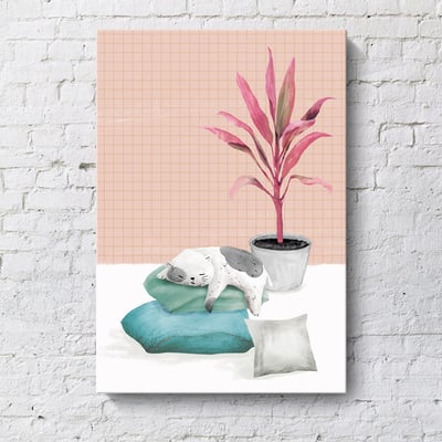 猫咪植物清新簡約 三款7