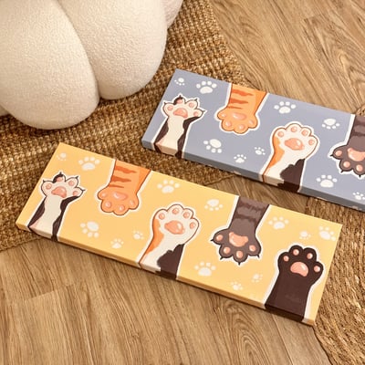 漫德原創-貓系列｜五色貓療癒手手 台灣在地繪師2