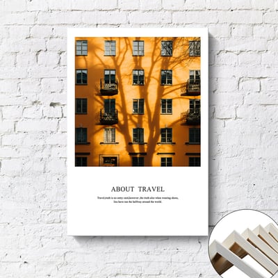 北歐風格彩色牆壁建築窗戶 四款11