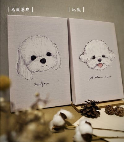 漫德原創-狗系列｜手繪馬爾基斯  台灣在地繪師2