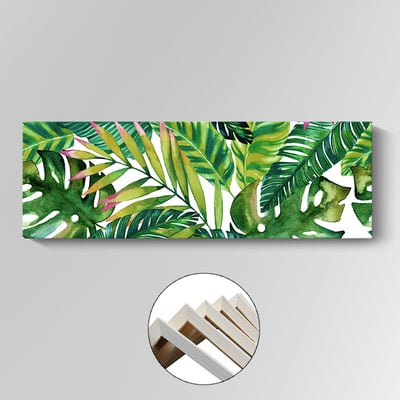 龜背芋 清新植物葉子臥室床頭 5款7