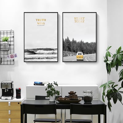 北歐簡約黑白風汽車  四款3