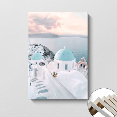 清新藝術海洋沙灘 愛琴海建築 7款7