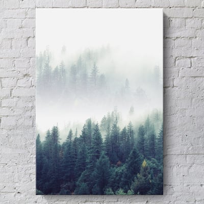 森林雲海 三連式 兩款 可單幅分開購買8