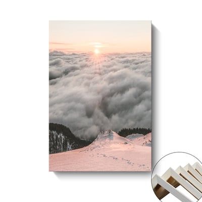 旅行沙粉色系風景山峰雲海 8款10