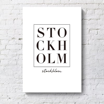 現代簡約森林風景 系列 10款8