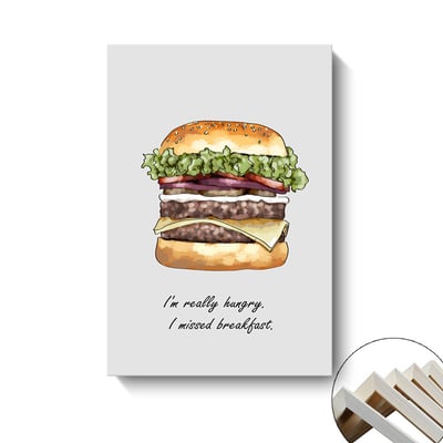 食物漢堡廚房餐廳 3款3