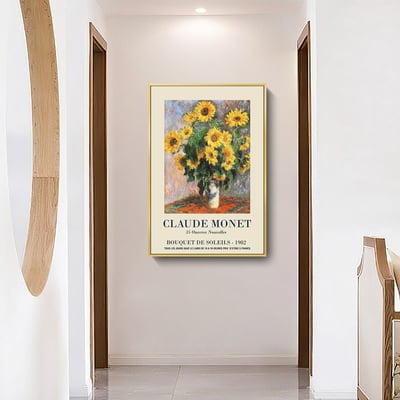 莫內花卉靜物雛菊2