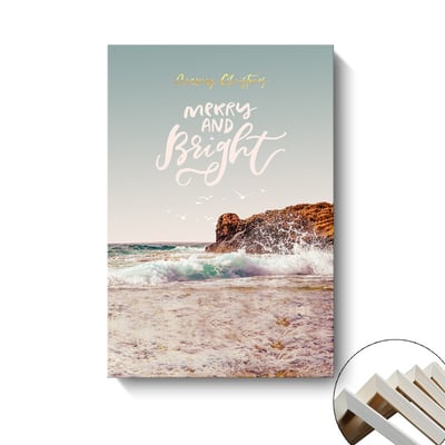 大自然海浪沙灘 英文字 七款11