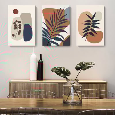 色塊 植物 現代簡約北歐莫蘭迪 八款2