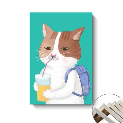 手繪風格 貓咪系列 五款7