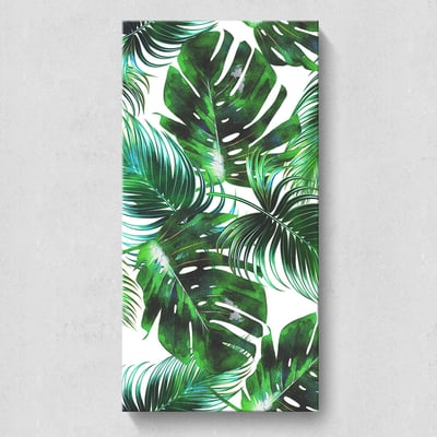 彩清新葉子綠植  特殊長型畫框  8款4