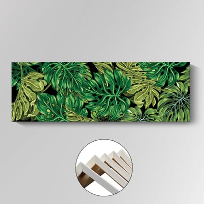 龜背芋 清新植物葉子臥室床頭 5款4