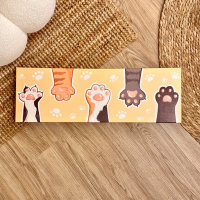 漫德原創-貓系列｜五色貓療癒手手 台灣在地繪師3