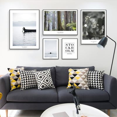 現代簡約森林風景 系列 10款2