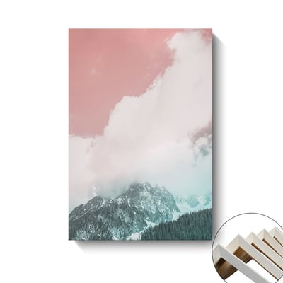 旅行沙粉色系風景山峰雲海 8款9